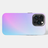 スカイ&ピンクグラデーション Apple iPhone 13 Pro 、タ iPhoneケース (裏面横)