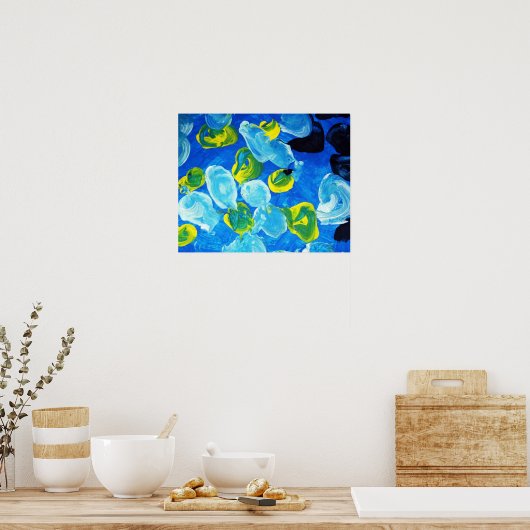 スカイ – by Hunter age 6 ポスター (キッチン)