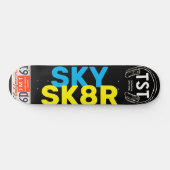 スカイSK8Rスケートボード スケートボード (横)
