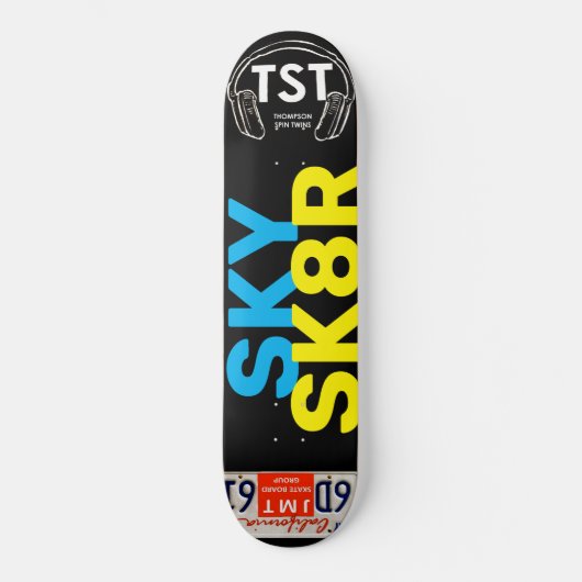 スカイSK8Rスケートボード スケートボード (正面)