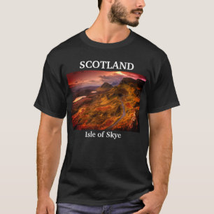 スカイTシャツの島スコットランド Tシャツ