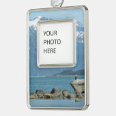 スカウェイアラスカのハゲワシ シルバープレートフレームオーナメント (左)