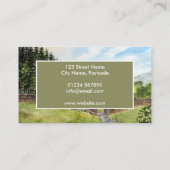 スカウギルブリッジレイクディストリクトイングランド 名刺 (裏面)