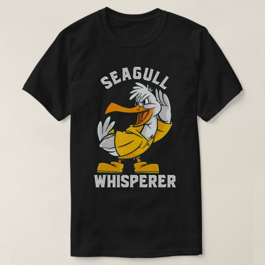 スカウクガルシーガルラブを呼び出すカモメささやき Tシャツ (デザイン正面)