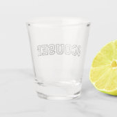 スカウザー ショットグラス (裏面)