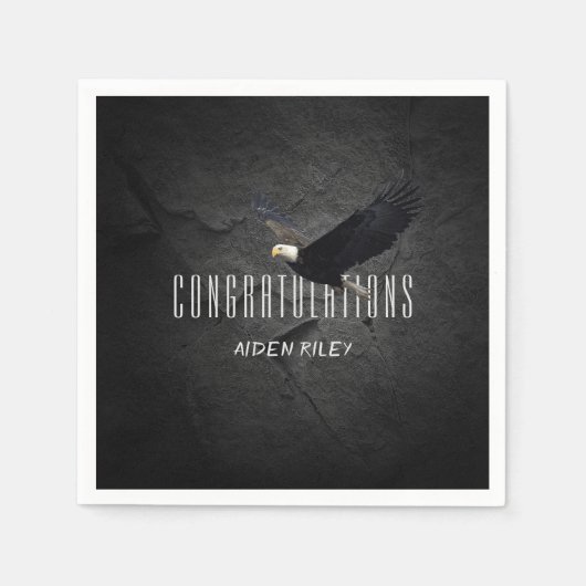 スカウトおめでとうパーティー スタンダードカクテルナプキン (正面)