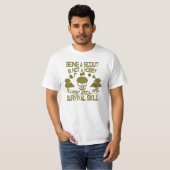 スカウトであることは趣味ではない Tシャツ (正面フル)