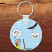 スカウトとイーグルの考え キーホルダー (正面)