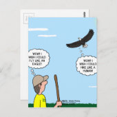 スカウトとイーグルの考え ポストカード (正面/裏面)