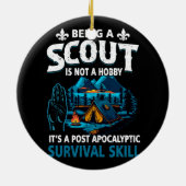 スカウトは趣味ではなくポスト黙示録 セラミックオーナメント (裏面)