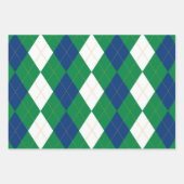 スカウトアーガイル ラッピングペーパーシート (正面)