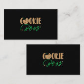 スカウトシャツクッキーボスガールズクッキーディーラースカウト 名刺 (正面/裏面)