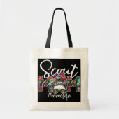 スカウトスカウトママ人生めちゃくちゃなバンヘア母 トートバッグ (正面)