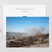 スカウトスカートクンブリアイングランドのホリデーカード (正面/裏面)