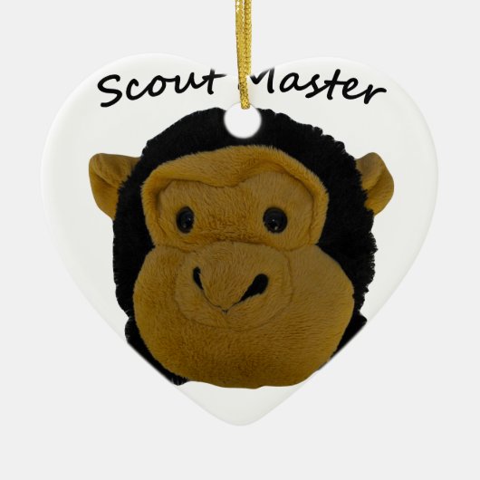 スカウトマスター セラミックオーナメント (正面)