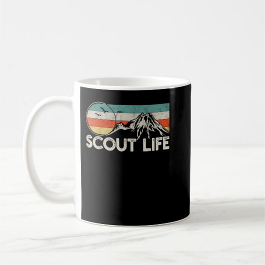 スカウトライフ コーヒーマグカップ (左)