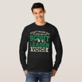 スカウトリーダーの声を使わせないで Tシャツ (正面フル)