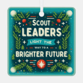 スカウトリーダーオーナメント メタルオーナメント (裏面)