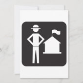 スカウトリーダー招待状 招待状 (正面)