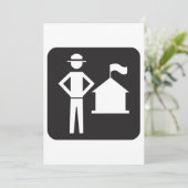 スカウトリーダー招待状 招待状 (スタンド正面)