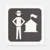 スカウトリーダー紙ナプキンス スタンダードランチョンナプキン (正面)