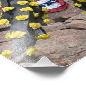 スカウト像バッファロー法案の名誉100年Cody WY フォトプリント (角)