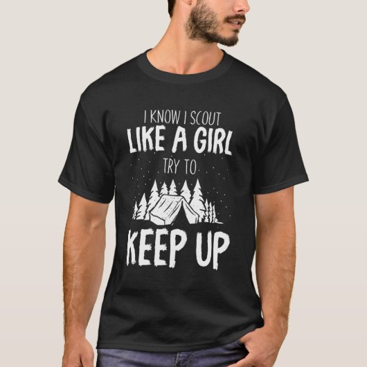 スカウト自然ユニフォーム荒野スカウティング Tシャツ (正面)