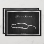 スカエレガントイライン招待状 招待状 (正面/裏面)