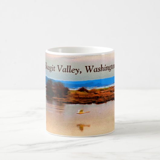 スカギットバレーのスノーゲーゼ コーヒーマグカップ (中央)