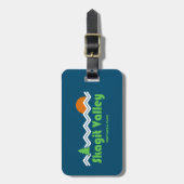 スカギットバレープロヴィショナルパークレトロ ラゲッジタグ (正面縦)