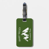 スカギットバレープロヴィショナルパーク ラゲッジタグ (裏面縦)