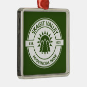 スカギットバレー地方パークサンツリー メタルオーナメント (右)