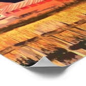 スカギットバレーWAファーム山ベーカー旅行ポスター ポスター (角)