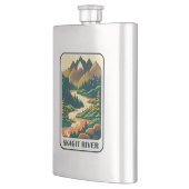 スカギットリバーワシントンカラーズ フラスク (左)