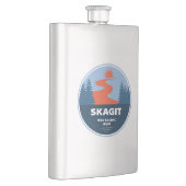 スカギットワイルドシーニックリバーワシントン フラスク (右)