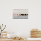 スカギット川の景色 ポスター (キッチン)