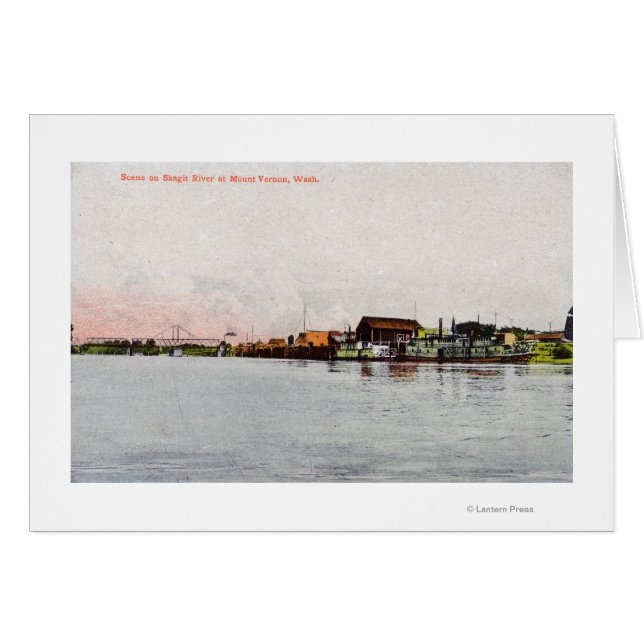 スカギット川の風景 (正面横)