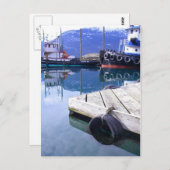 スカグウェイ、アラスカタグ ポストカード (正面/裏面)