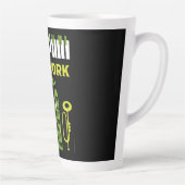 スカジャズ音楽 カフェラテマグ (右)