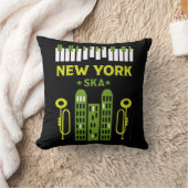 スカジャズ音楽 クッション (ブランケット)