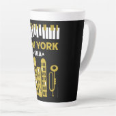 スカジャズ カフェラテマグ (右アングル)