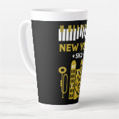 スカジャズ カフェラテマグ (左アングル)