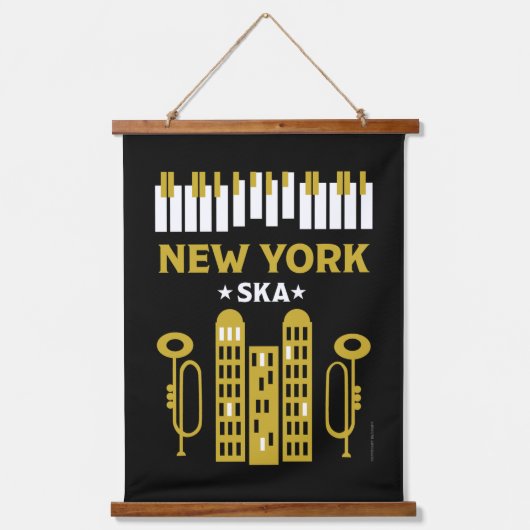 スカジャズ 吊り下げ型タペストリー (正面)