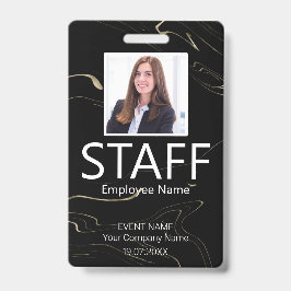 スカスタムタッフQRコードイベントマーブリングバッジ バッジ