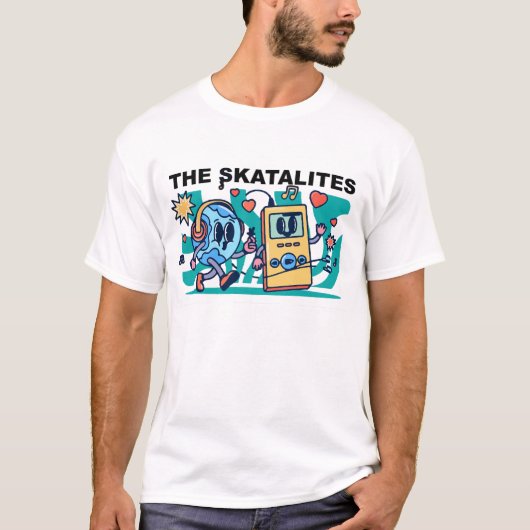 スカタライツバンドグッズ カートゥーン 面白グッズ Tシャツ (正面)