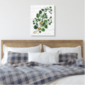 スカッシュつる植物4 キャンバスプリント (インサイチュ (寝室))