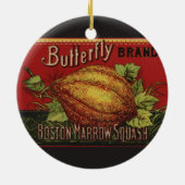 スカッシュアンティーク野菜ラベル缶 セラミックオーナメント (裏面)