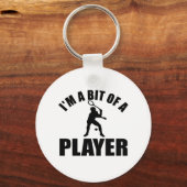 スカッシュカッコいいデザイン キーホルダー (正面)