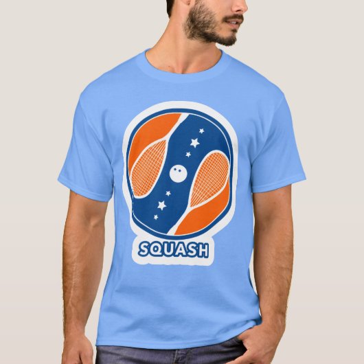 スカッシュスポーツのギフトボーイ Tシャツ (正面)