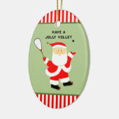 スカッシュパーソナライズされたスポーツ セラミックオーナメント (左)